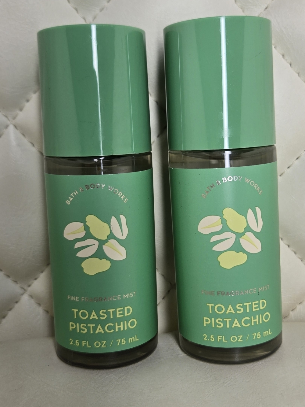 Toasted Pistachio Bath & Body Works Travel Size Fine Fragrance Mist Duo